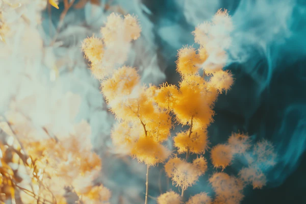 Dreamy Yellow Flowers