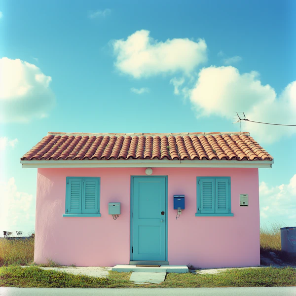 Charming Pink House