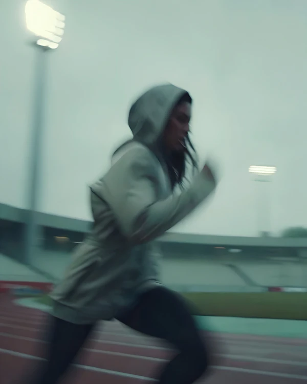 Runner in Motion