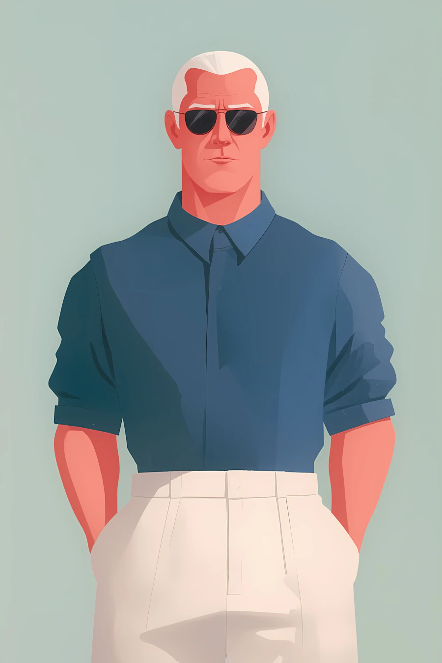 Stylized Man Illustration