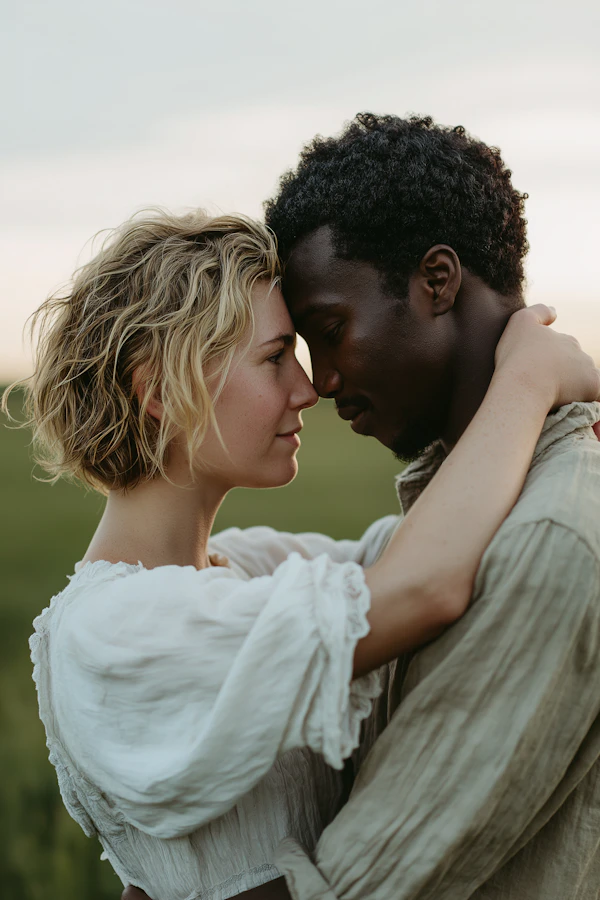 Tender Outdoor Embrace