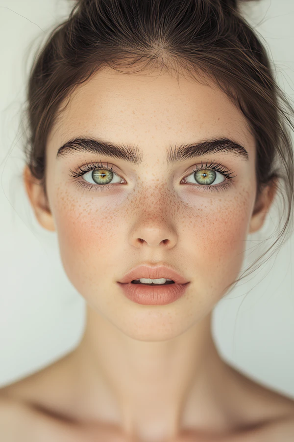 Freckled Portrait