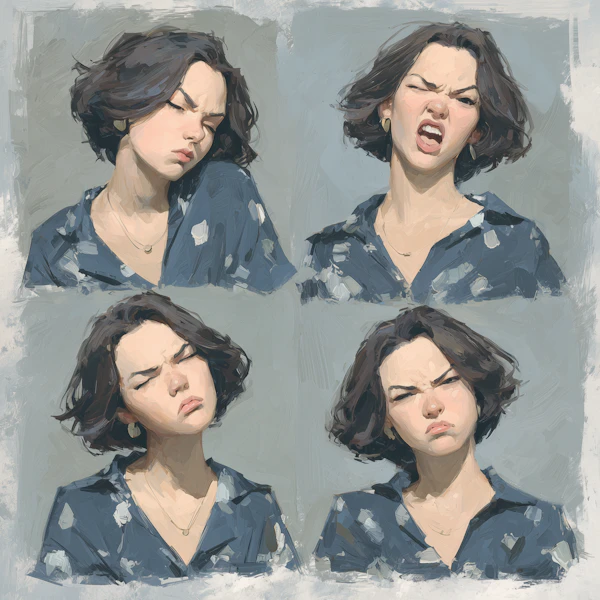 Expressive Portrait Art