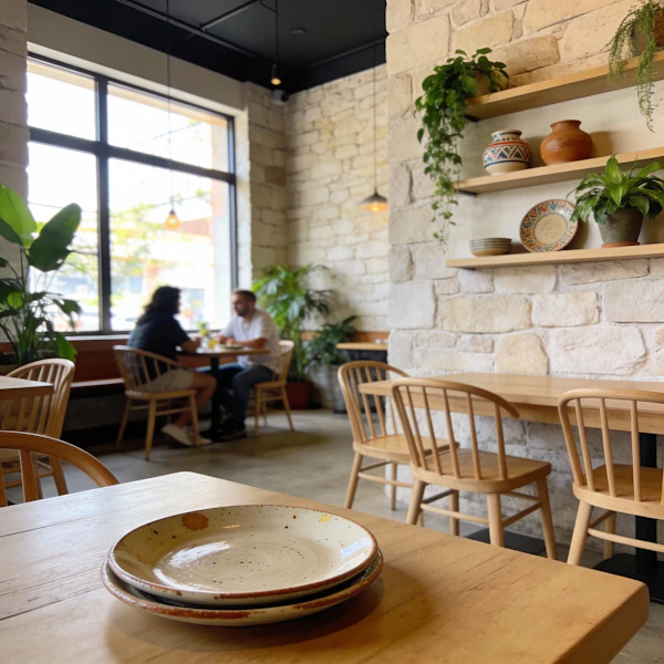 Cozy Cafe Interior