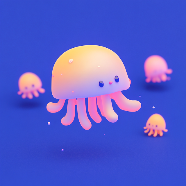 Animated Jellyfish Illustration