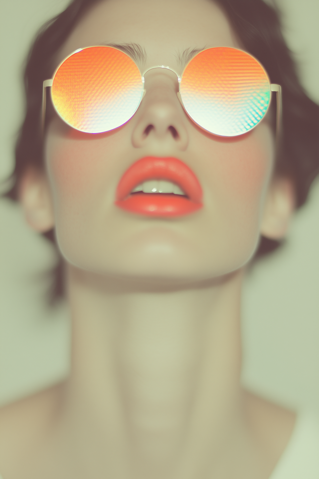 Reflective Sunglasses Portrait