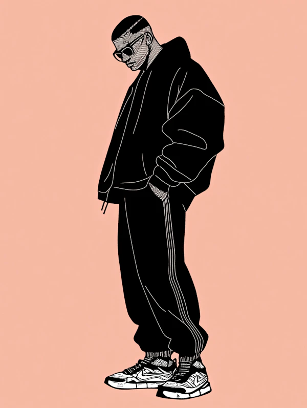 Stylized Person Illustration