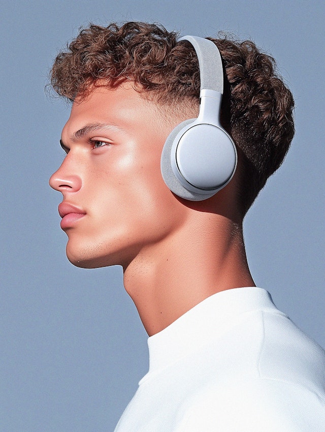 Profile with Headphones