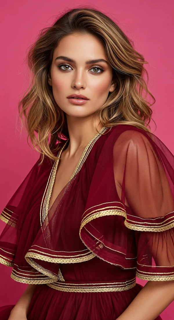 Elegant Individual Portrait