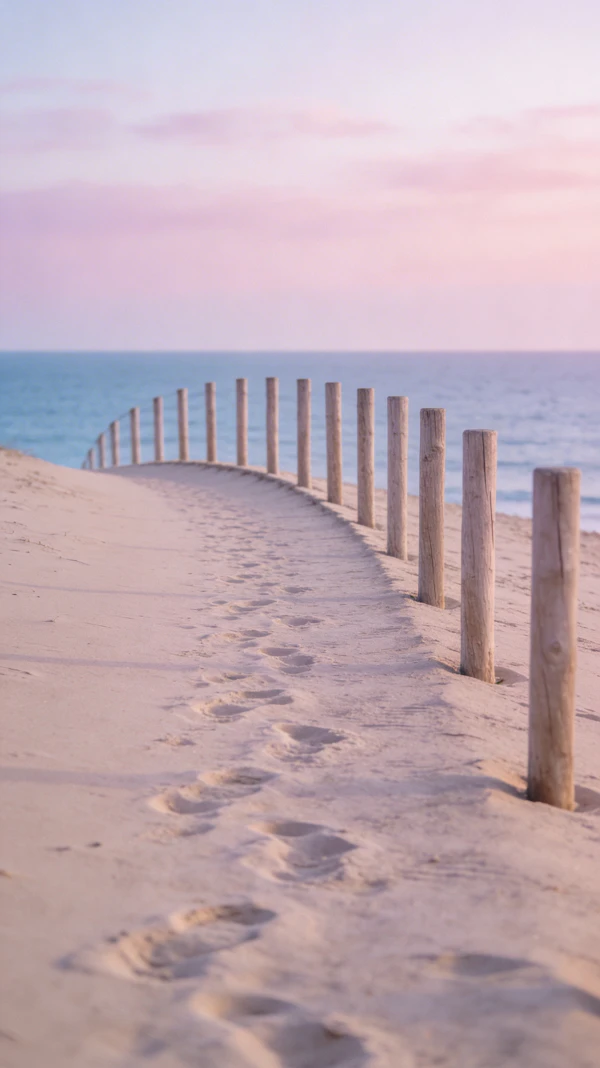 Serene Beach Sunset