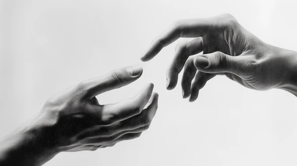 Hands Reaching Out