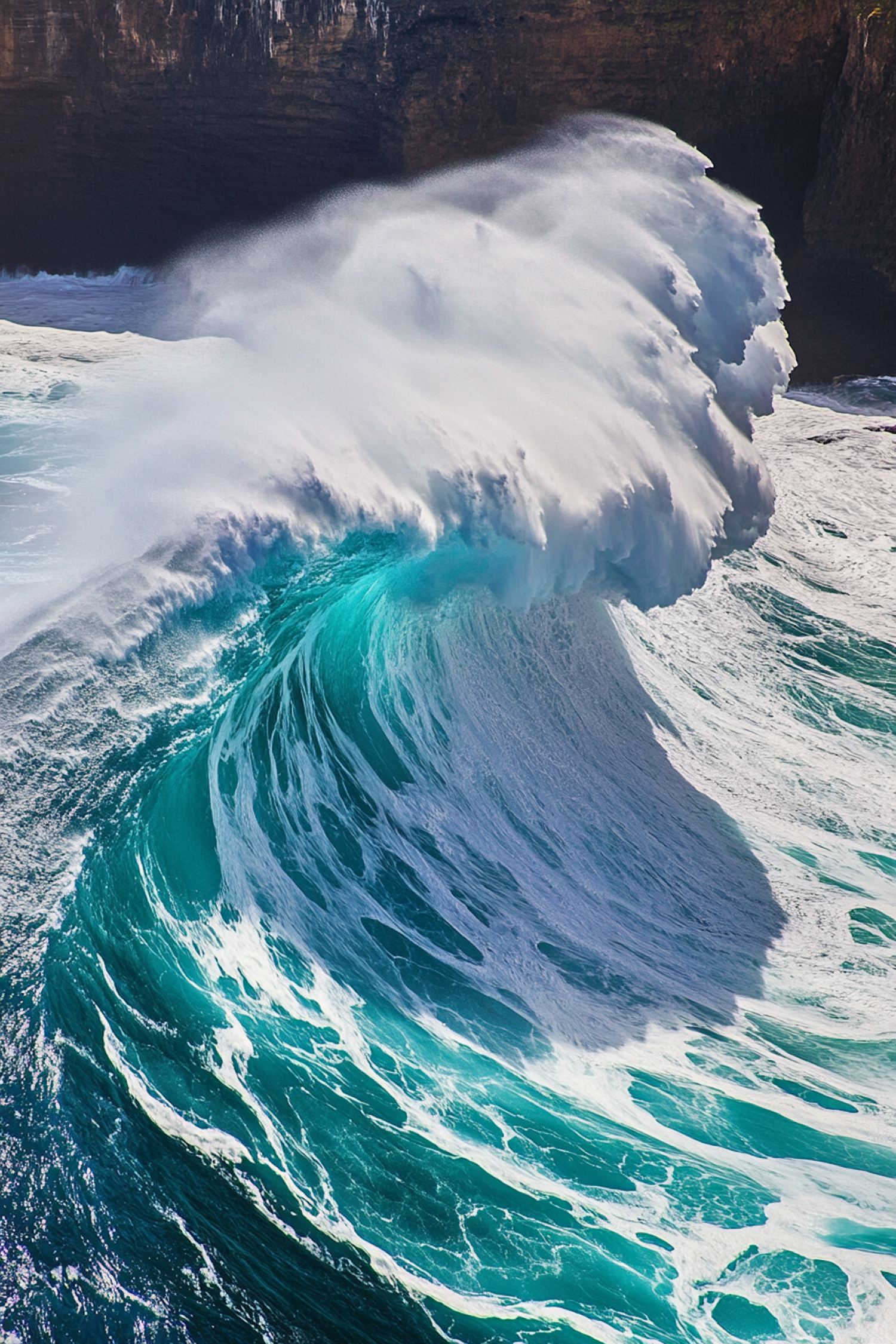 Powerful Ocean Wave