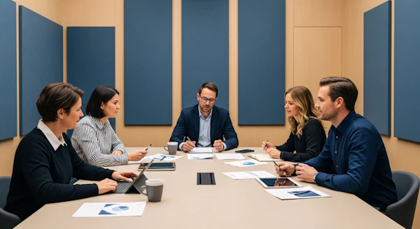 Business Meeting Scene