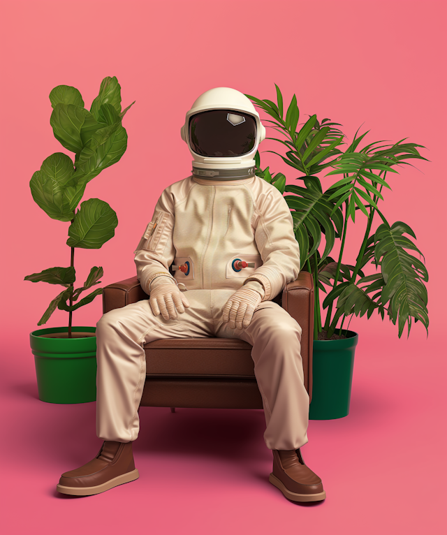 Astronaut Indoors