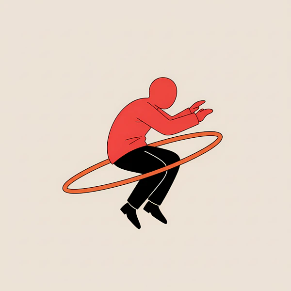 Stylized Human Figure