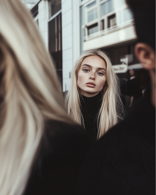 Urban Portrait of a Young Woman