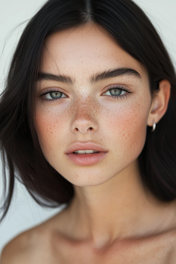 Freckled Portrait