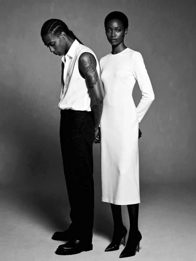 Monochrome Duo Portrait