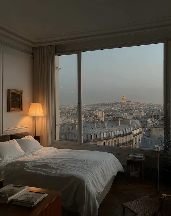 Cozy Parisian Bedroom