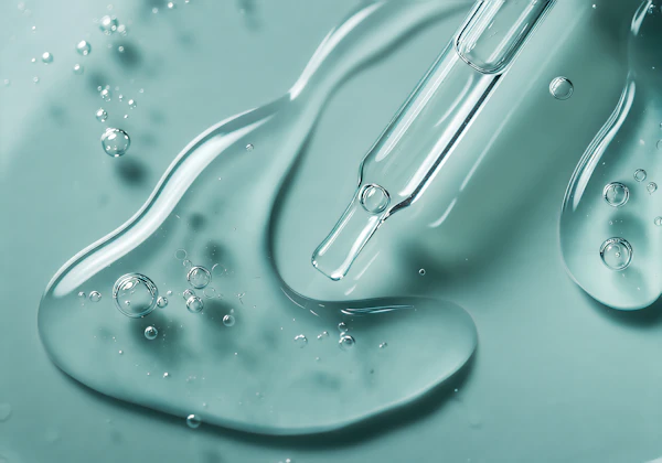 Dropper and Liquid Close-Up