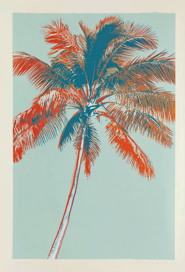 Stylized Palm Tree Art