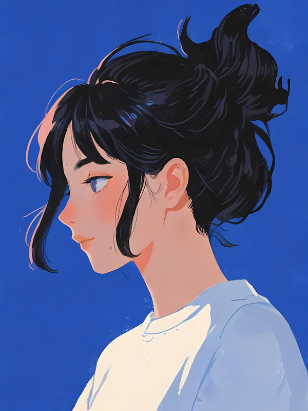 Contemplative Portrait