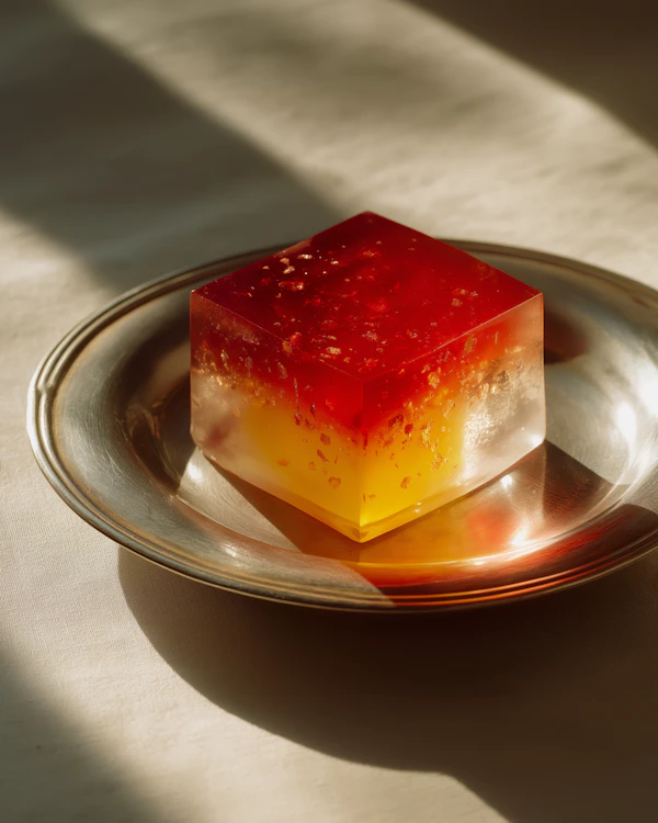 Glowing Gelatin Dessert