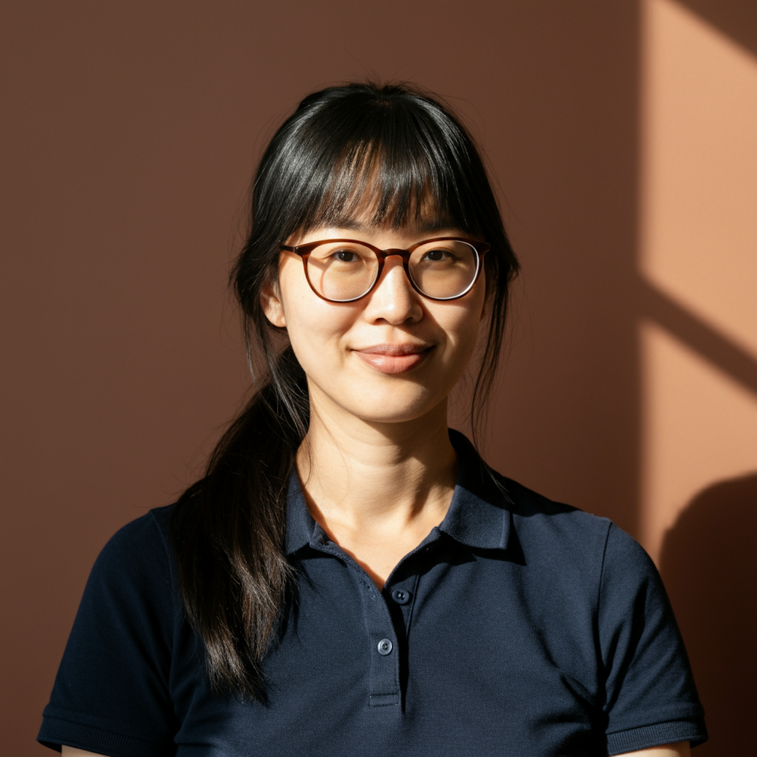 Portrait of a Woman with Glasses