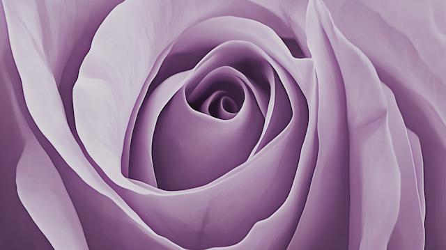 Close-up of a Purple Rose