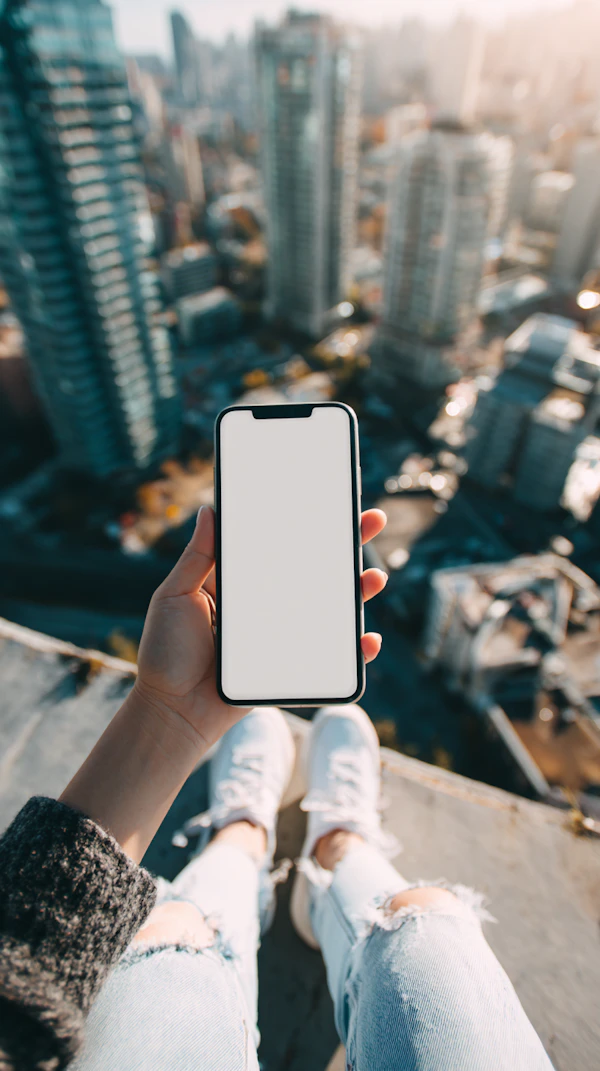 Person with Smartphone