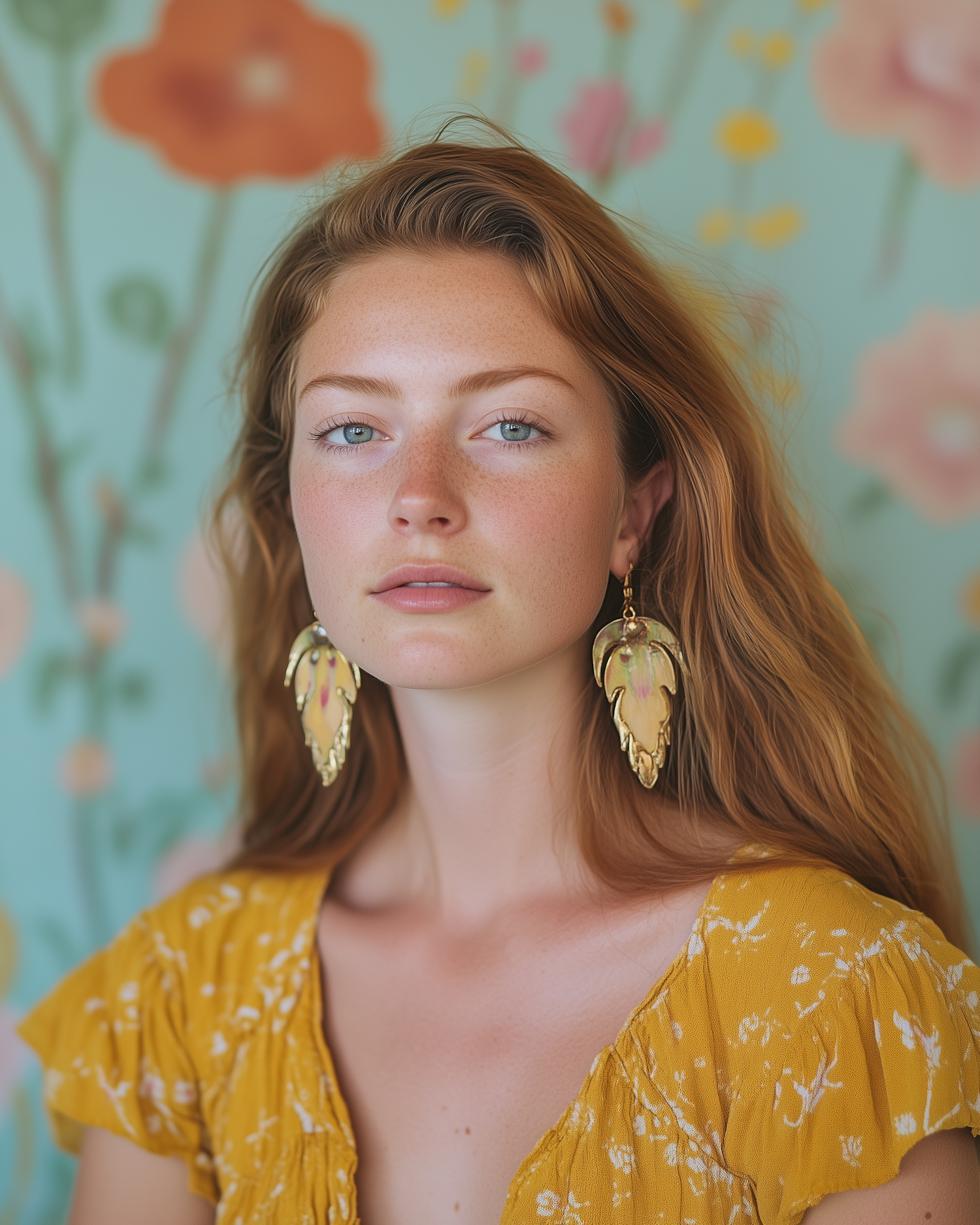 Portrait of a Young Woman with Red Hair