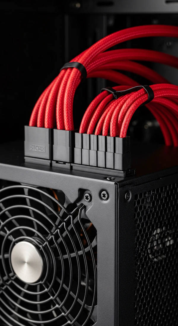 PSU with Red Cables