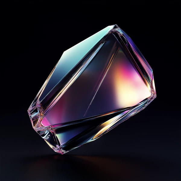 3D Crystal Render