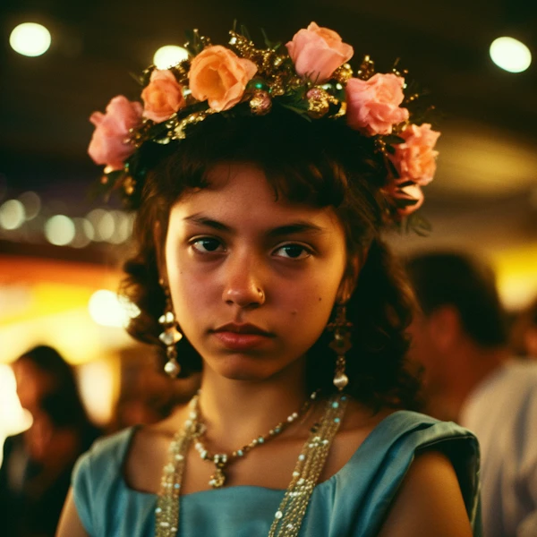 Floral Crown Portrait