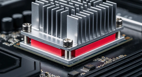 Close-Up of Heatsink