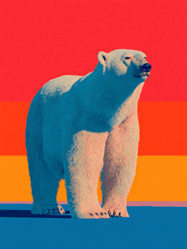 Polar Bear Illustration