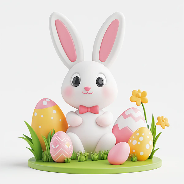 Easter Bunny Illustration