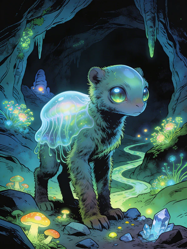 Mystical Cave Creature