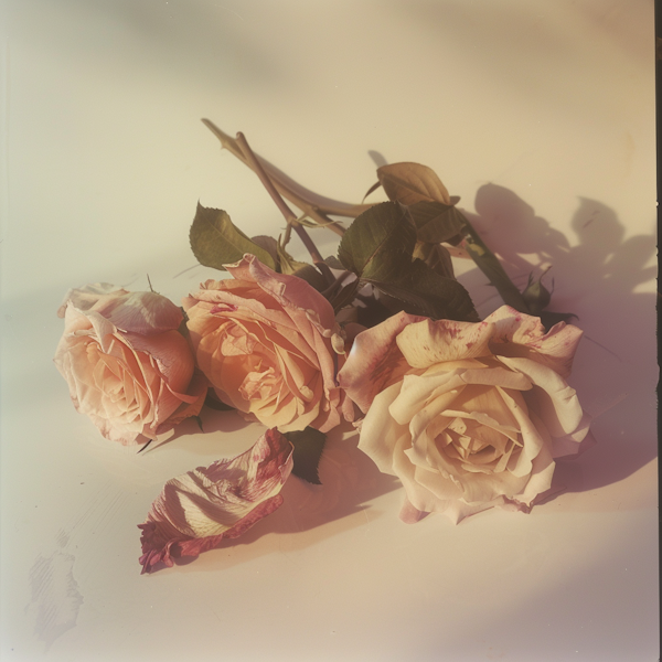 Ethereal Roses in Soft Light