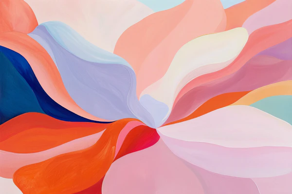 Abstract Petal Patterns