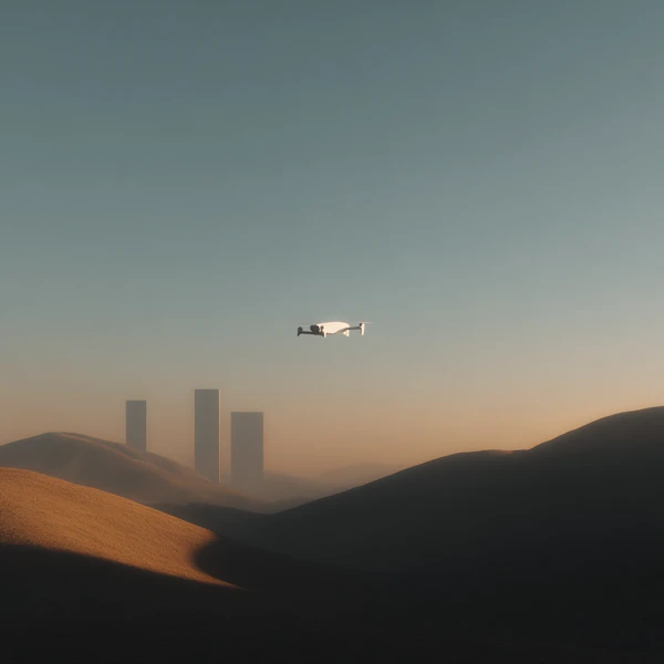 Golden Hills and Drone