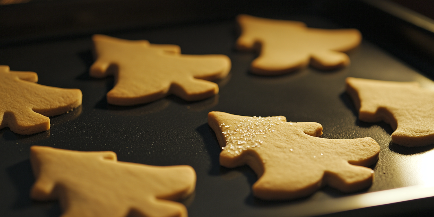 Tree-Shaped Holiday Cookies