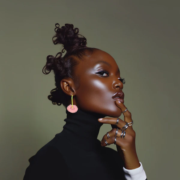 Elegant Woman Portrait