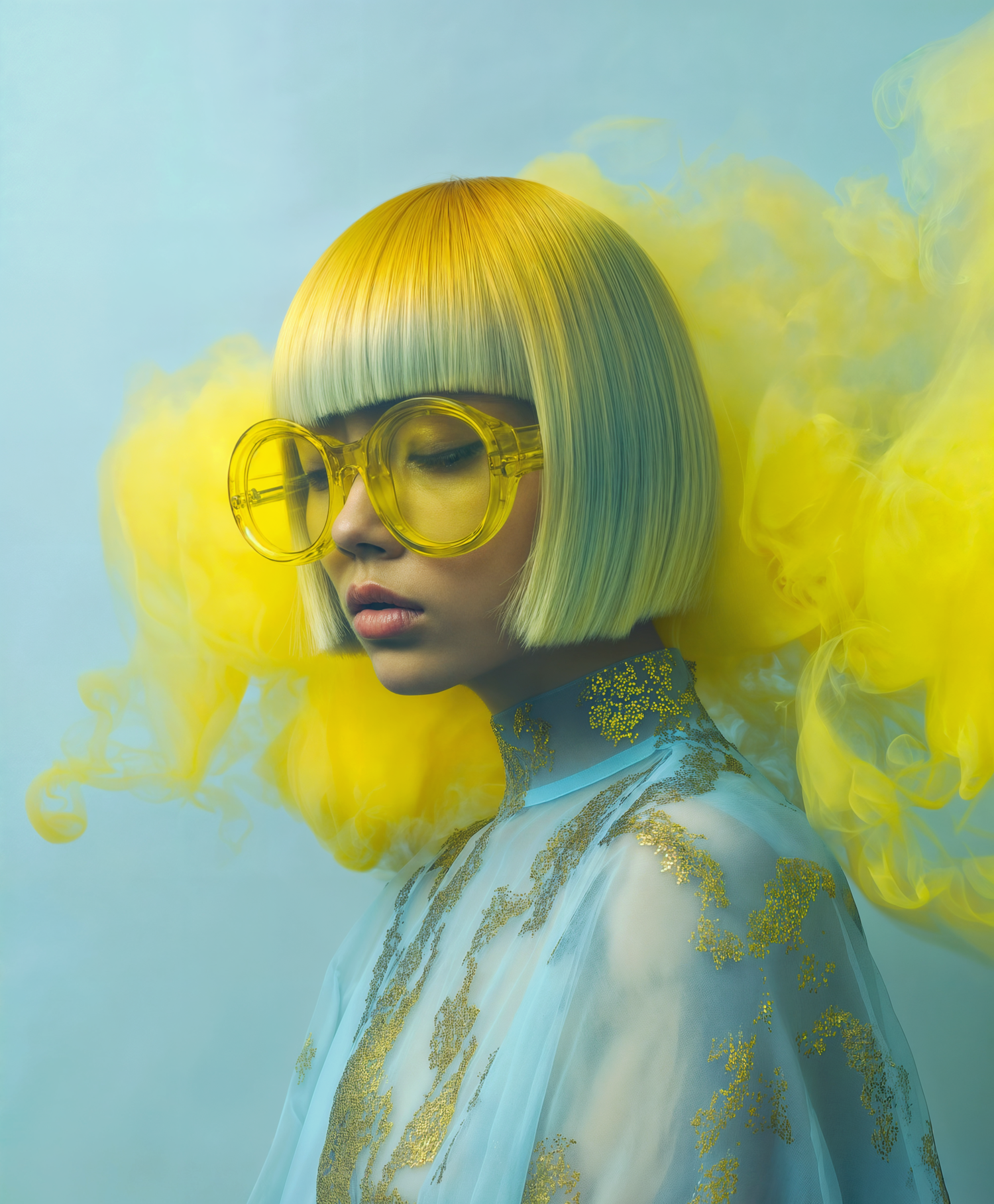 Ethereal Yellow Bob