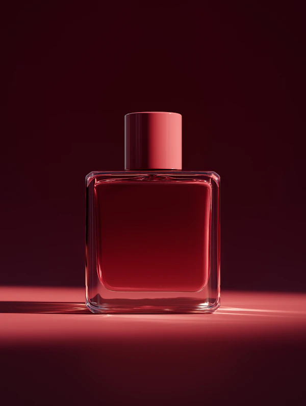 Elegant Red Perfume