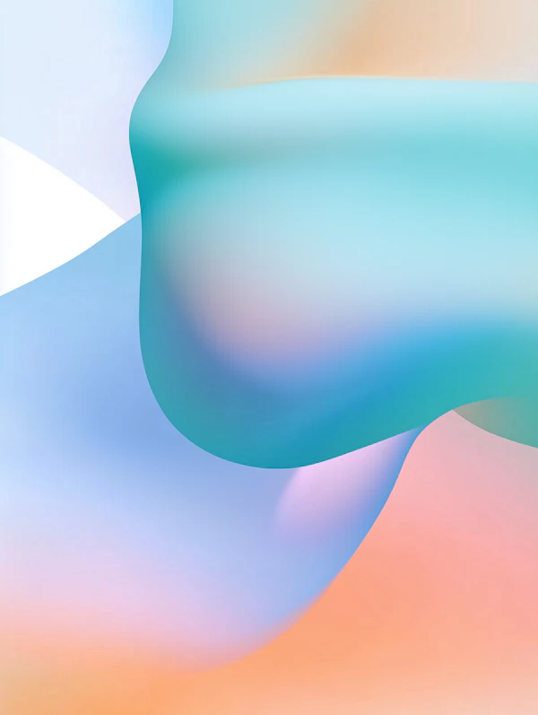 Pastel Gradient Waves