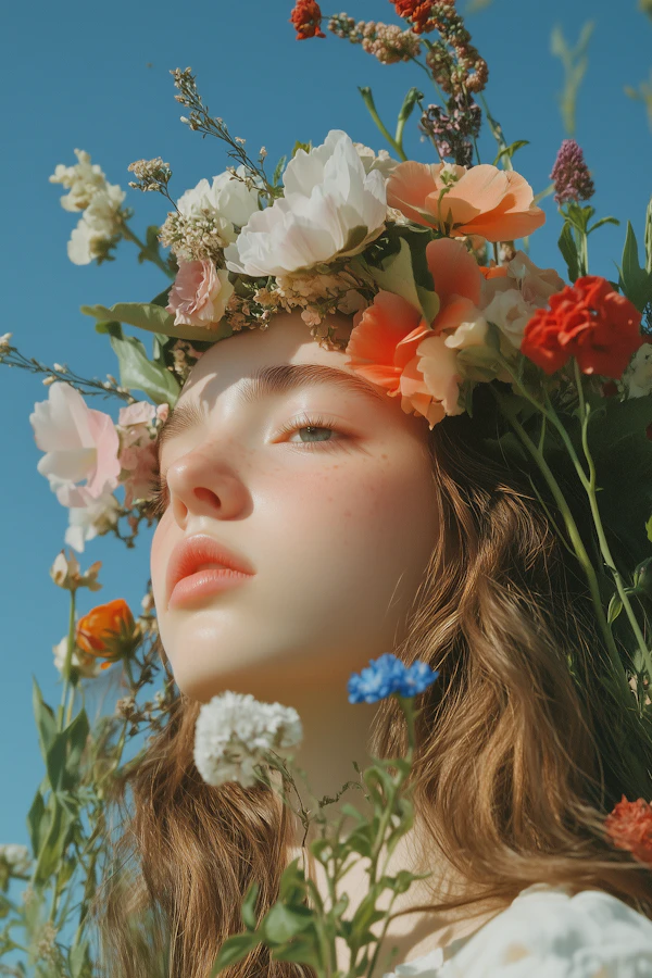 Floral Crown Portrait