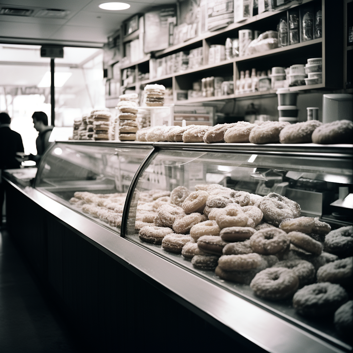 Vintage Bakery Showcase