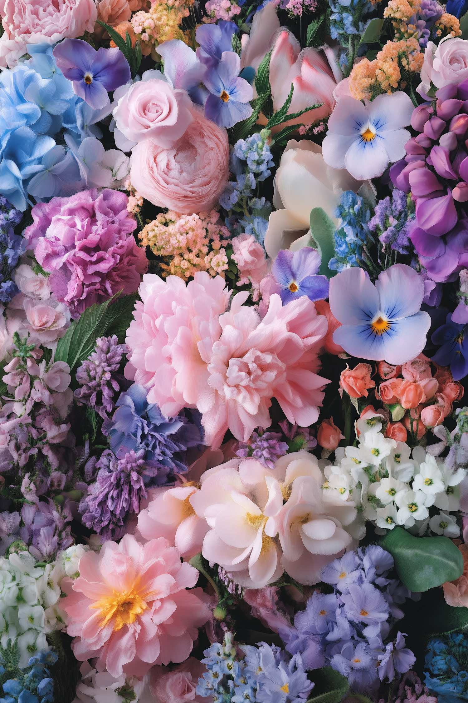 Vibrant Floral Composition