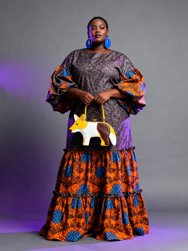 Vibrant Fashion Portrait